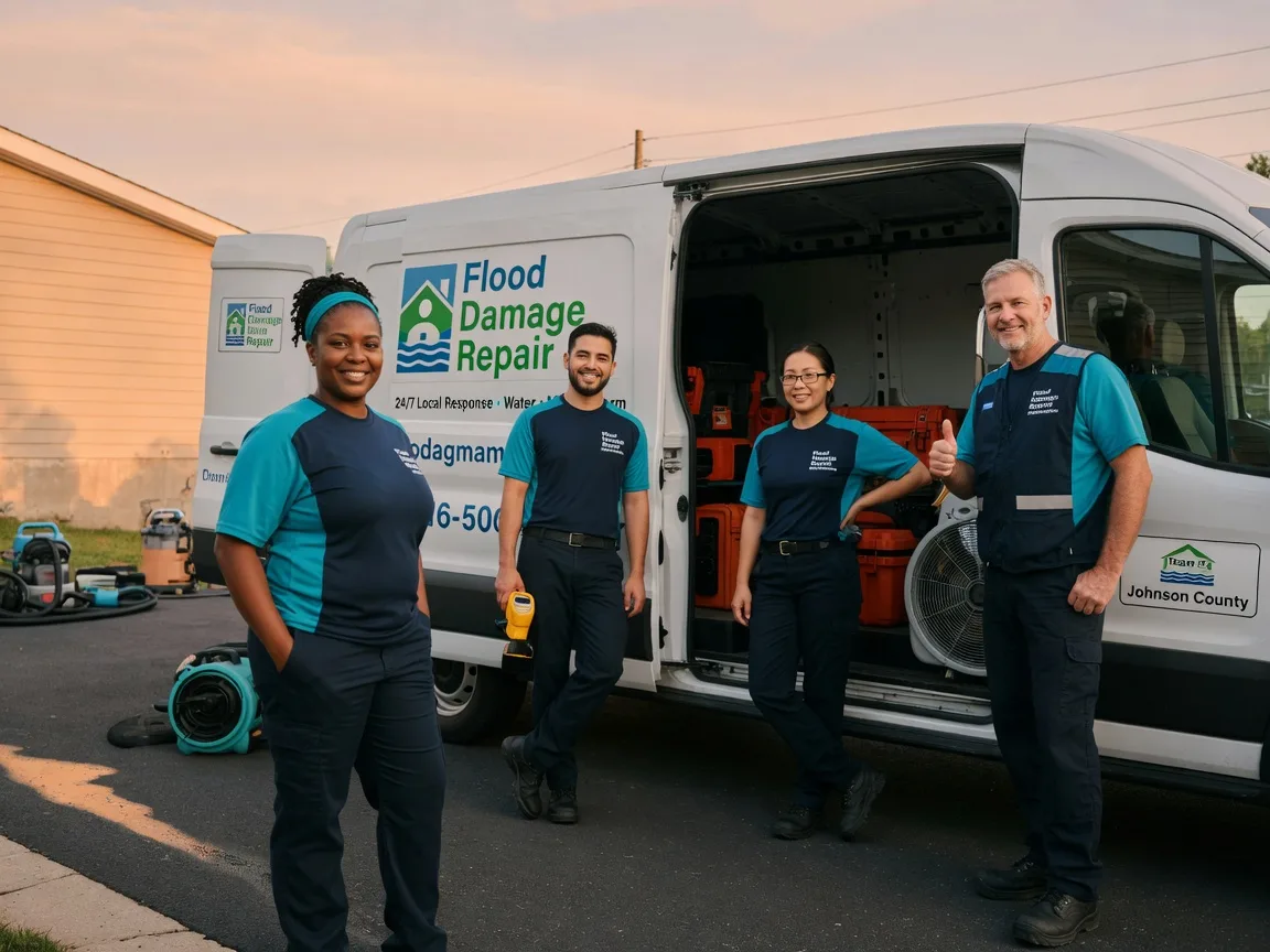 Water Damage Restoration company in Bellflower, IL